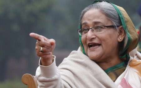 ଶେଖ୍‌ ହସିନାଙ୍କୁ ୬ ମାସ ଜେଲ୍‌ ଦଣ୍ଡ