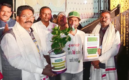 ତ୍ରିଲୋଚନଙ୍କ "ମୁଁ ଗଛ କହୁଛି" କାର୍ଯକ୍ରମକୁ ସାଂସଦଙ୍କ ପ୍ରଶଂସା
