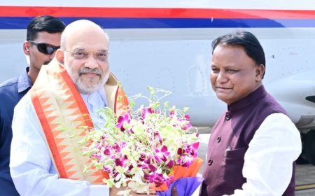 ଭୁବନେଶ୍ୱରରେ କେନ୍ଦ୍ର ସ୍ବରାଷ୍ଟ୍ର ମନ୍ତ୍ରୀ ଅମିତ ଶାହା
