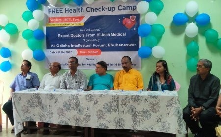 All Odisha Intellectual Forum ପକ୍ଷରୁ ମାଗଣା ସ୍ୱାସ୍ଥ୍ୟ ଶିବିର ଅନୁଷ୍ଠିତ, Hi-Tech Medical ଡାକ୍ତରଙ୍କ ନିଃଶୁଳ୍କ ସେବା